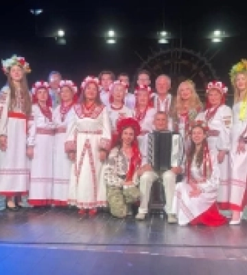 Тернопільський театр пісні «Оберіг» виступив із патріотичним концертом у місті Хуст
