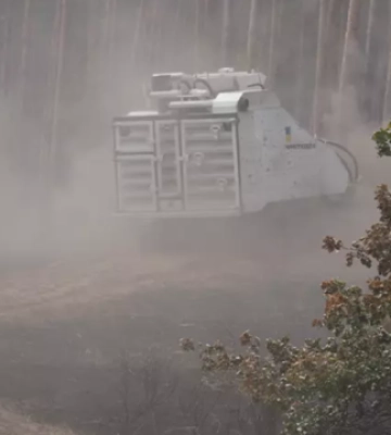 На Харківщині ліквідували масштабну пожежу в Ізюмському лісі