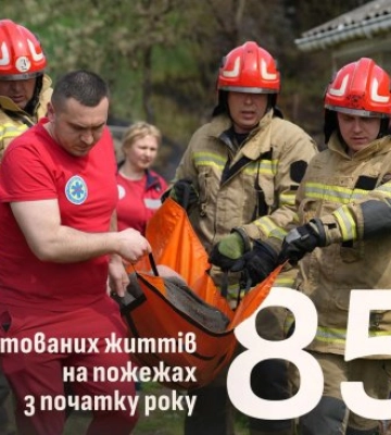 Протягом цього року ми врятували 85 життів під час пожеж - Закарпатські рятувальники