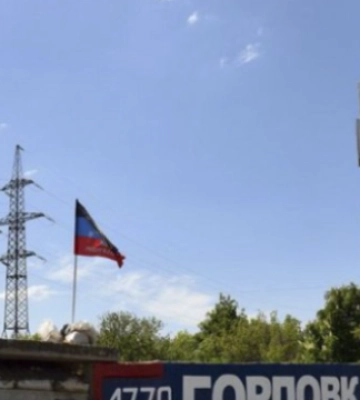 Російські пропагандисти з НТВ потрапили під обстріл у Горлівці: з&#039;явилися подробиці