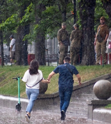 Завтра в Киев вернутся дожди