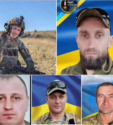П&#039;ятеро мужніх захисників з Рівненщини доєдналися до Небесного війська