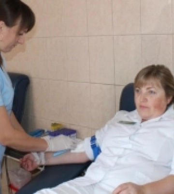 Медична сестра Ковельського МТМО здала кров 39 разів упродовж 16 років