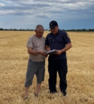На Миколаївщині рятувальники провели профілактичні заходи на полях