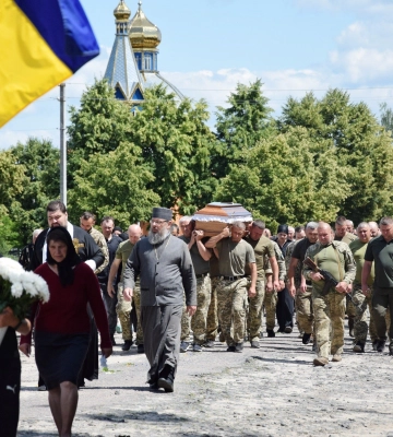На Волині провели в останню дорогу воїна Миколу Віліча