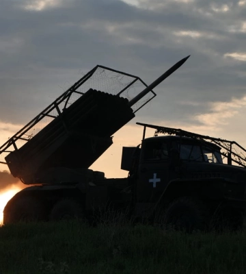 Карта боевых действий в Украине 16 июня