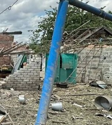 Ворог ударив по селу на Донеччині: 7 поранених, серед них - діти. ФОТО