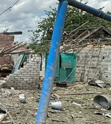 Росіяни атакували село на Донеччині, сім поранених