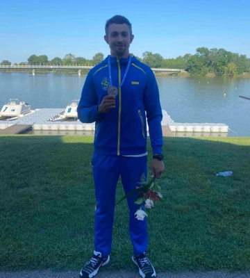 Херсонський спортсмен, який наразі тренується на Львівщині, здобув золото на Євро з веслування - ФОТО