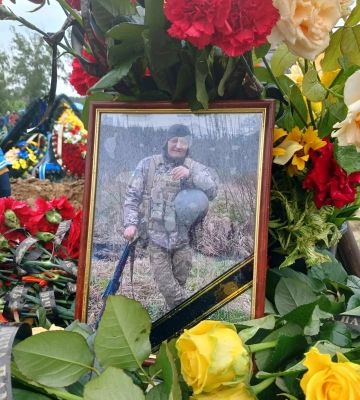 На Полтавщині попрощалися з військовим, який рік вважався безвісти зниклим