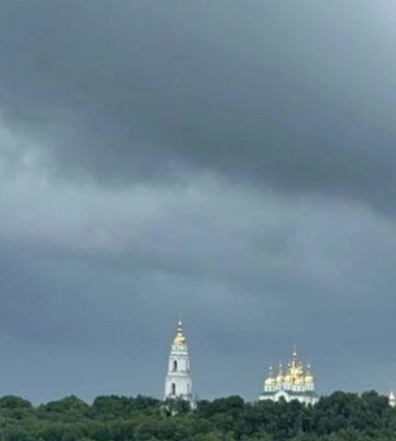 На Полтавщині прогнозують дощ і грози