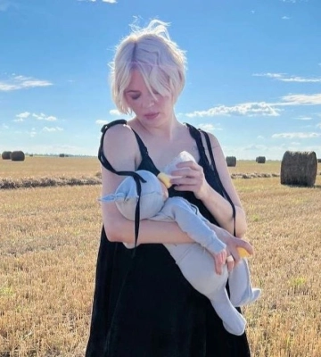 "Більшу частину часу ми провели в Чернігові": ONUKA розповіла, як народжувала доньку в умовах війни