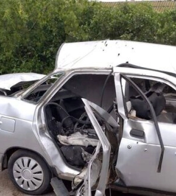 Рашисти FPV-дроном атакували авто в Осокорівці на Херсонщині: Загинув чоловік. ФОТОрепортаж