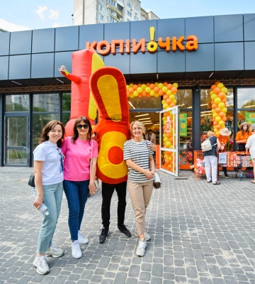 Ще швидший розвиток. «Копійочка» відкрила 400-ий магазин