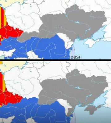 Без Криму і частини Одеської області: МЗС відреагувало на оприлюднену некоректну карту України