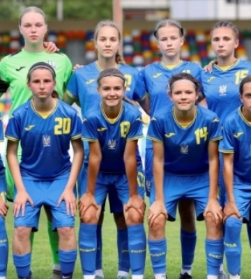 Дівоча збірна України WU15 з футболу у спарингу обіграла львівський «Рух»