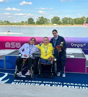 Волинська спортсменка стала чемпіонкою Європи з параканое в Угорщині