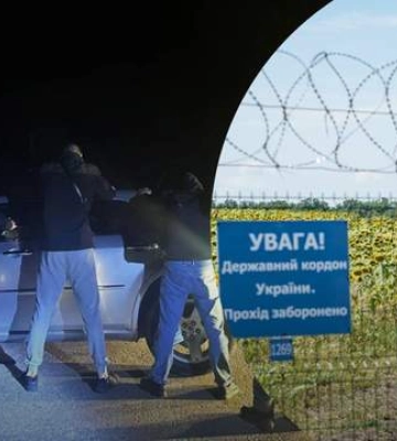 На Одещині прикордонники затримали вантажівку з десятками ухилянтів