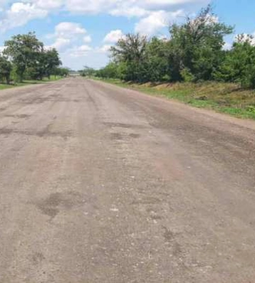 На Одещині ремонтують аварійну ділянку дороги