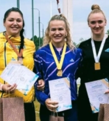 Ірина Климець – чемпіонка, Олена Хамаза – віцечемпіонка: волинки перемогли на етапі Кубку України з метань