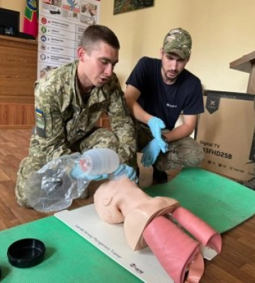 На Закарпатті прикордонники пройшли курс тактичної медицини