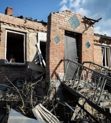 На Полтавщині внаслідок обстрілу пошкоджено електролінії, частина населення без світла