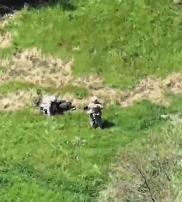 Морпіхи взяли в полон російського загарбника: оприлюднено відео