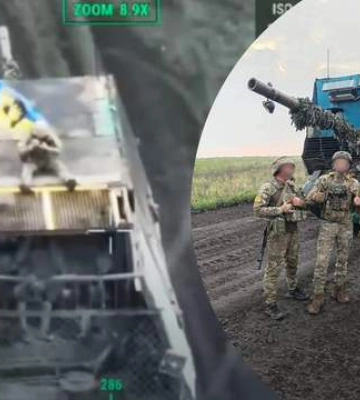 Украинские воины затрофеили российский &quot;танк-сарай&quot; вместе с экипажем