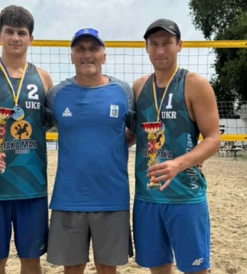 На чемпіонаті України з пляжного волейболу спортсмени з Херсонщини посіли призові місця