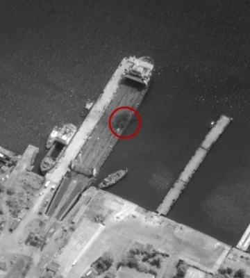 В ВМС ВСУ сообщили о возобновлении россиянами паромной переправы в Крыму