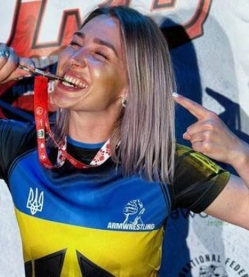 Волинська спортсменка стала чемпіонкою Європи з армрестлінгу