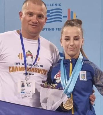 Спортсменка з Волині стала чемпіонка Європи з важкої атлетики