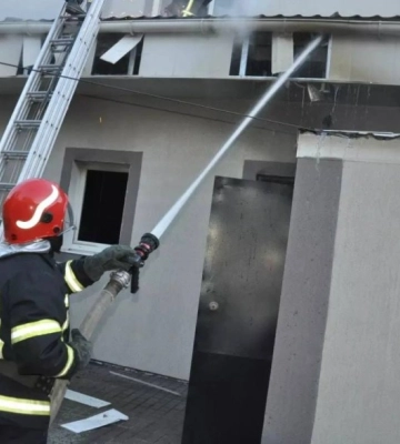 У Кропивницькому горів двоповерховий будинок