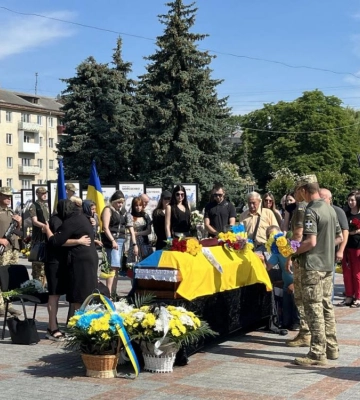 До Небесного війська доєдналися чотири воїни з Рівненщини - Юрій Груздєв, Денис Ціось, Сергій Алєксєєнко та Вадим Погожельський