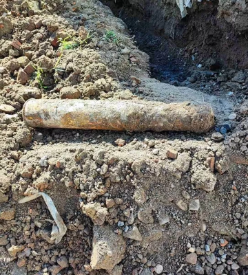 У Берегові виявили боєприпас, який згодом був знищений піротехніками