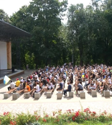 У Рівному до перегляду матчу збірної України проти Словаччини знову облаштують фан-зону