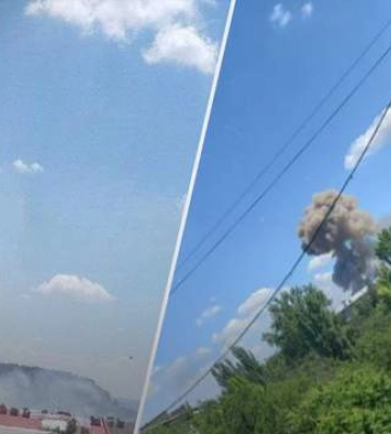 В оккупированном Первомайске в Луганской области прогремел взрыв, поднялся дым: говорят о попадании. Фото