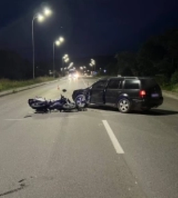 В аварії біля Рівного травмувався мотоцикліст та його пасажирка