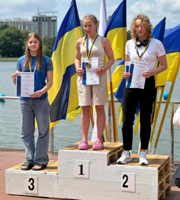 Кам’янчанка виконала норматив майстра спорту України з плавання на відкритій воді