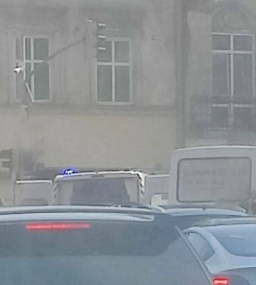 Не працював світлофор. Біля Львівської опери дитина потрапила під автобус