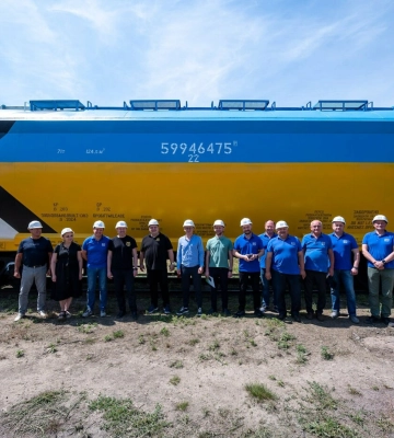 На Львівщині запустили серійне виробництво зерновозів української комплектації (ФОТО)