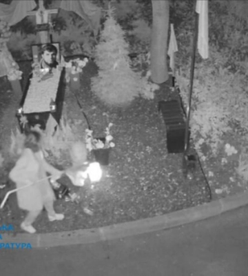 Наруга над могилами воїнів у Києві. Правоохоронці розпочали розслідування
