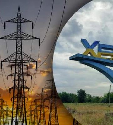 Херсон остался без света после обстрела