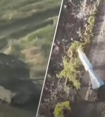 ВСУ показали видео, как уничтожили российскую колонну на Покровском направлении
