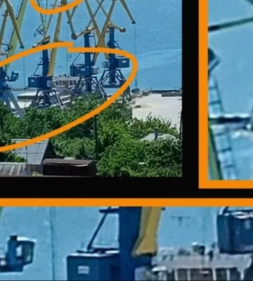 Россияне обустроили логистическую базу возле жилой застройки в оккупированном Мариуполе, - Андрющенко. ФОТО