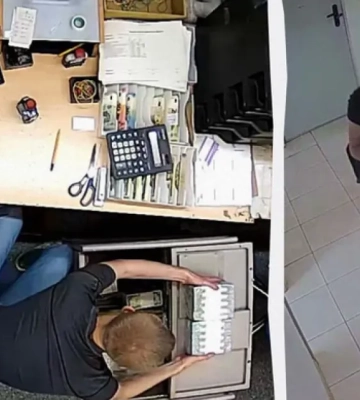 У Києві касир під час обіду виніс з банку $400 тис.: подробиці справи. Фото і відео