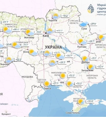 Сухо та сонячно, а потім грозові дощі: погода від Наталки Діденко на 21 червня