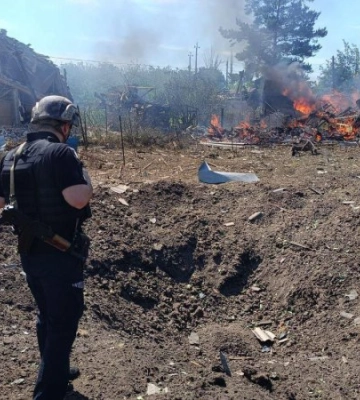 КАБ та касетні боєприпаси: внаслідок сьогоднішніх обстрілів півночі Донеччини 4 людини загинули і 4 поранені