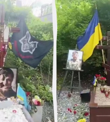 Розпочато розслідування за фактом наруги над могилами захисників України