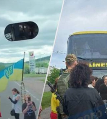 На Львівщині через повістку водію пасажири автобуса заблокували трасу: ТЦК пояснив, що сталося